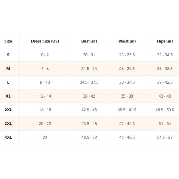 Shapermint Essentials Women's All Day Everyday Scoop Neck Cami Size XL Chai NWT - Picture 9 of 9